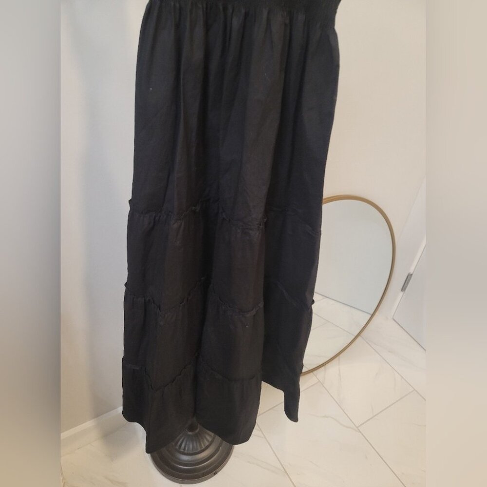 Hill House The Nap Dress Black Ruffled Dress - Size XXS - Picture 6 of 6